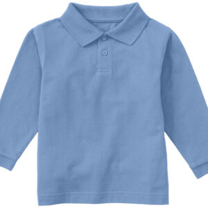 Cotton Blend Polo Long Sleeve Toddler