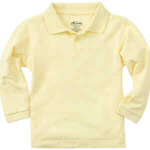 Cotton Blend Polo Long Sleeve Toddler