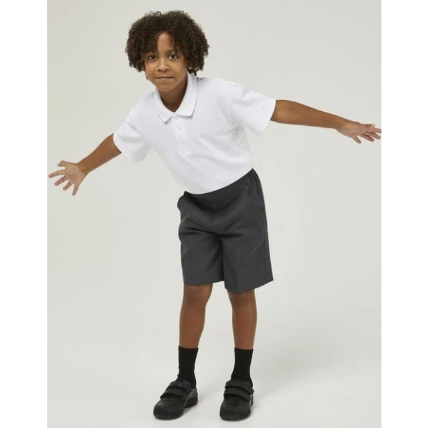 Grey Short - Elastic Back